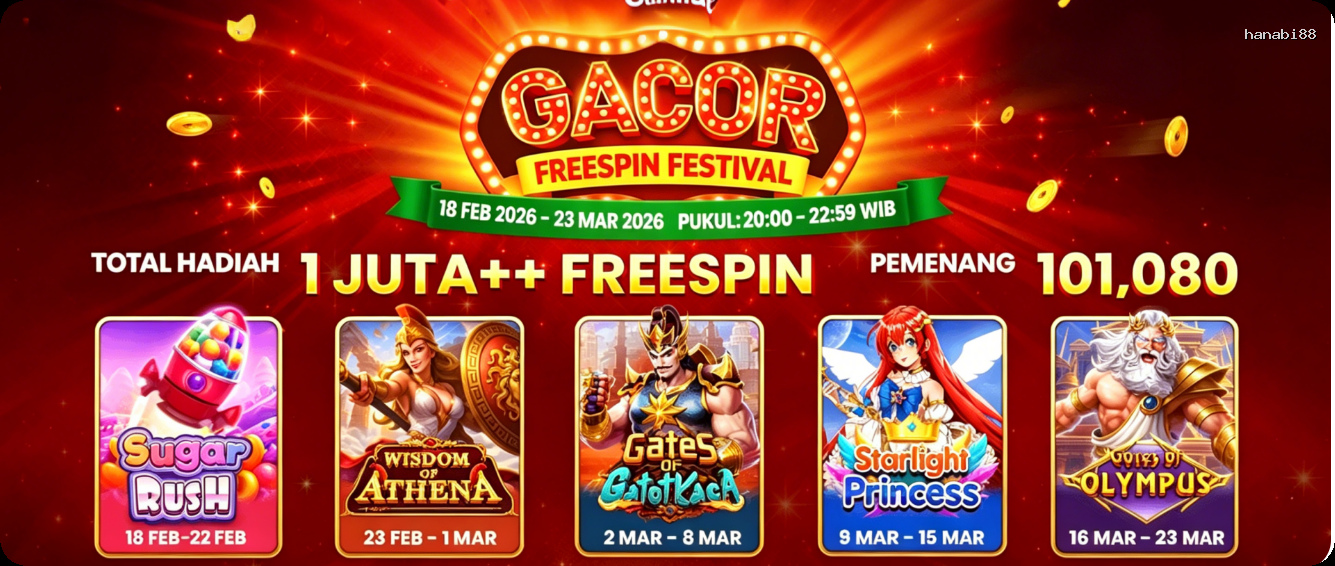 Login hanabi88 Sekarang Bonus Melimpah